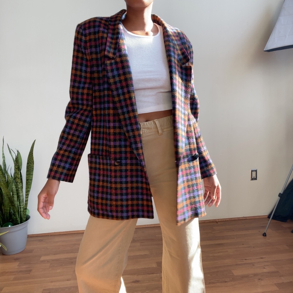 Giorgio Saint Angelo | Checkered Blazer